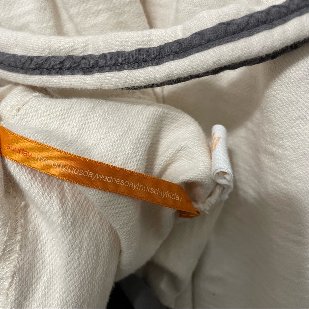 Anthropologie Cardigan Jacket Cotton SMTWTFS Hooded Small S - Picture 8 of 13